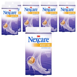 Nexcare Blister Prevention Pads Mixed Type 10 Sheets, 6 Sets / 넥스케어 물집방지패드 혼합형 10매, 6세트
