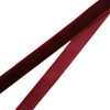 Abbaoww 10 Yards Burgundy Velvet Ribbon 1-1/2 Inch Single Face