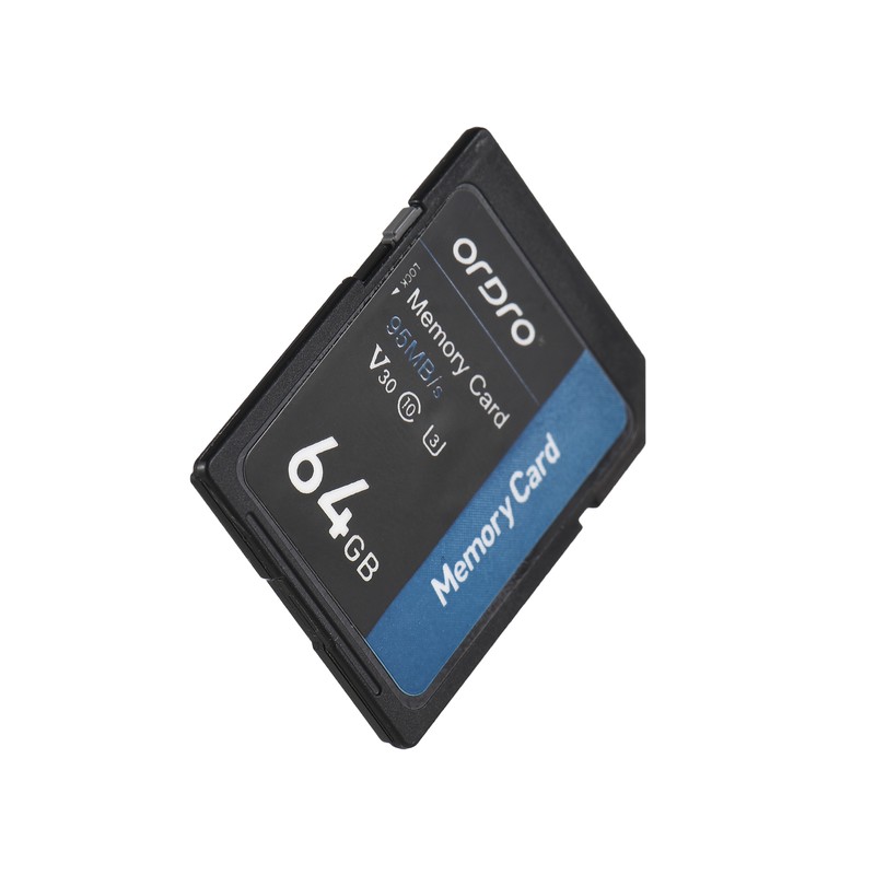 ORDRO 64GB Memory Card V30 Class 10 Storage Card 95MB/s