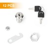 JMIATRY 12 Pack Security Cam Lock 30mm, Security Mailbox Locks