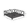 Scroll Design Flat Napkin Holder (Black), By Home Basics /