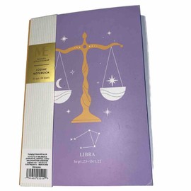 Modern Expressions Zodiac Notebook Journal LIBRA 80 Sheets New