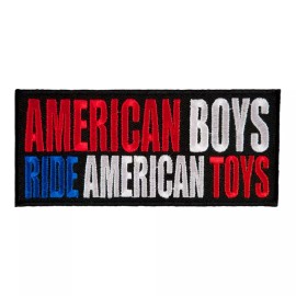 PatchStop - World's Largest Patch Store American Boys Ride American Toys Patch, Sayings Patches