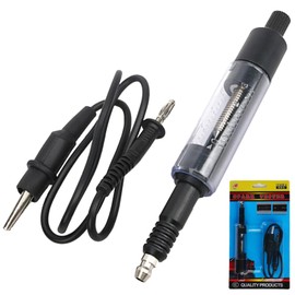 NIYATA Spark Plug Tester with Cable Spark Plug Tester for Cars Motorcycles Trucks Lawn Mowers Black