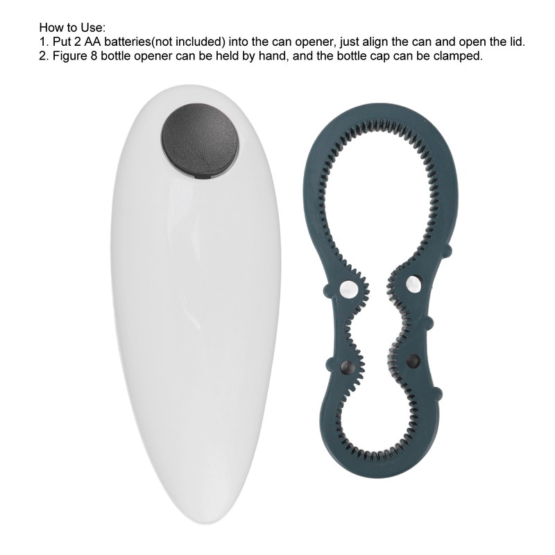 Electric Can Opener Kitchen Light Weight Can Opener for Cooks