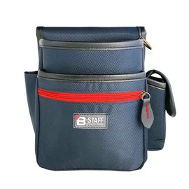 B-STAFF KN-10 Waist Bag for Electricians, Small, 2 Tiers