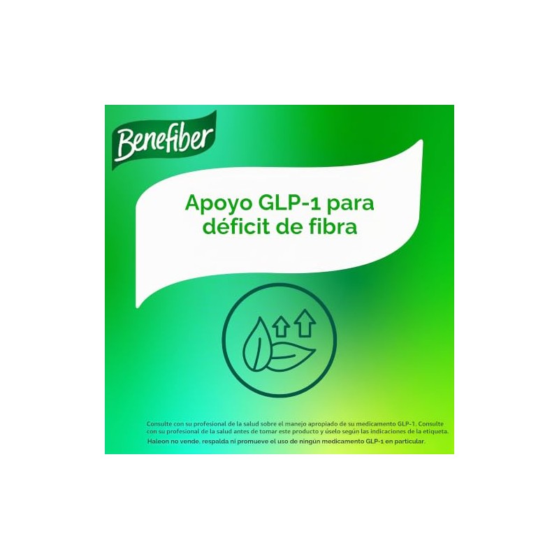 Benefiber | Suplemento de Fibra Prebiótica en Polvo, 500 g