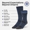 Buttons & Pleats Wool Socks for Men Women Merino Thermal