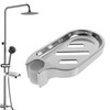 1PCS Shower Soap Holder Adjustable Soap Dish for Shower Clip-on