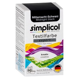 Simplicol Expert Textile Dye for Creative and Easy Dyeing - 18 Colours - Washing Machine & Manual Dyeing