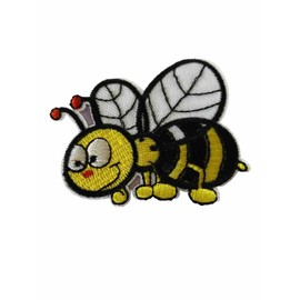 Bumblebee Patch Applique  + ONE FREE MUSIC STICKER WITH PURCHASE OF PATCH