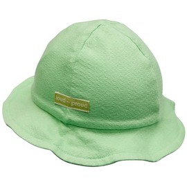 loud + proud Unisex Children's Muslin Jersey Organic Cotton GOTS Certified Sun Hat, opal