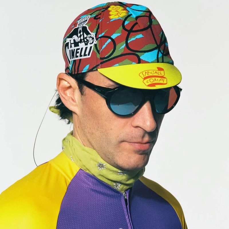 Chineri A1CP1SPCBRN00 Special Corsa Cap Spetian Recorsa Braulio Yellow