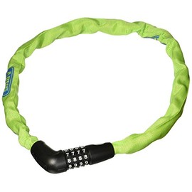ABUS Uni, bicycle lock, green (lime), 75 cm