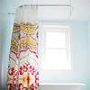 Strong Metal Curtain Hanging Rings - 45MM Large Brass Pole