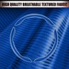 Einesin 3pcs Car Carbon Fiber Anti-Skid Steering Wheel Cover，Segmented Steering