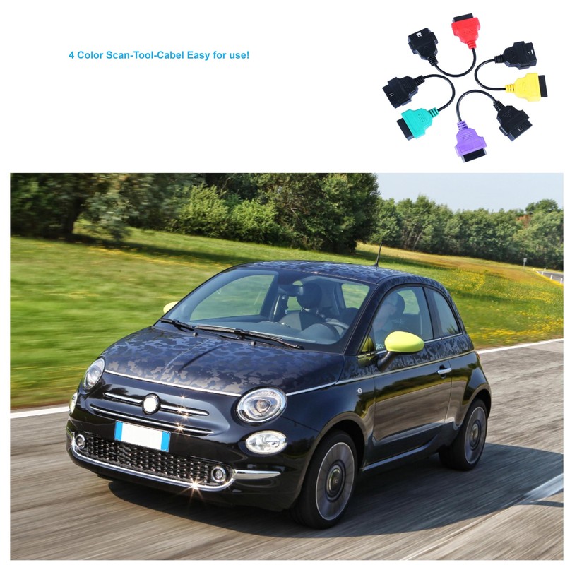 Dezanyc Multi ECU OBD2 Adapter Compatible With FIAT Ecuscan Compatible