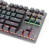 biojee Wired 87-Key Mechanical Gaming Keyboard Rainbow Backlit Keyboard For