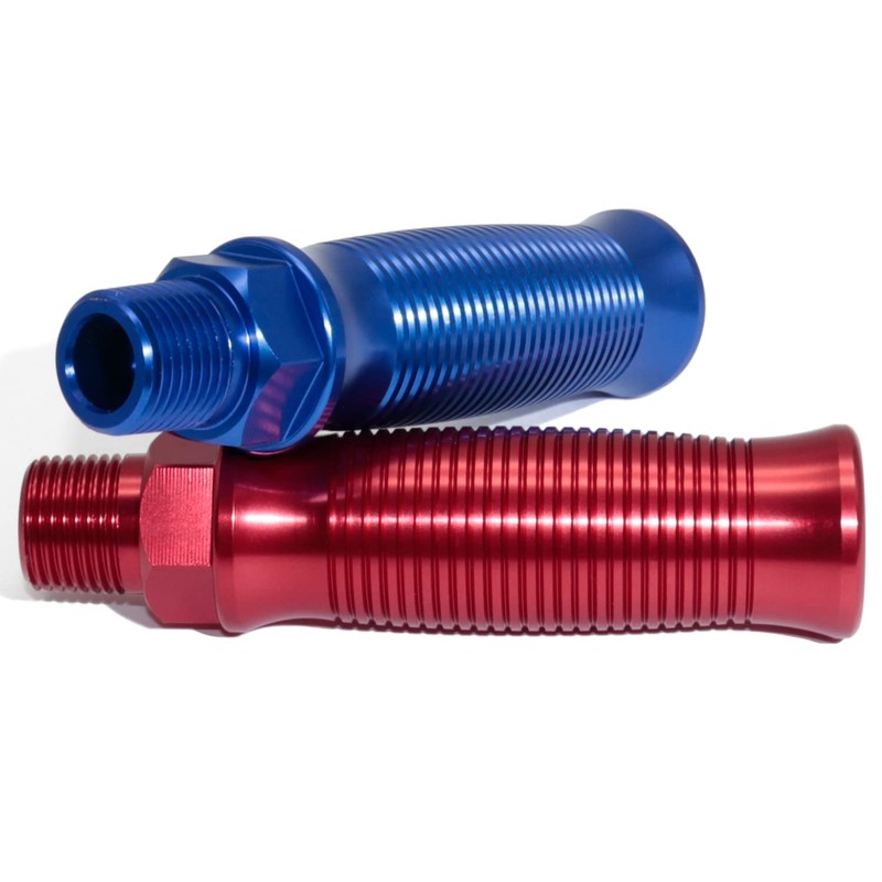 CheeMuii Glad Hand Handle Transverse Stripe Handle Anodized Aluminum Extension