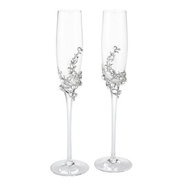 Olivia Riegel Silver Eleanor Flute (Set of 2) - FL2301