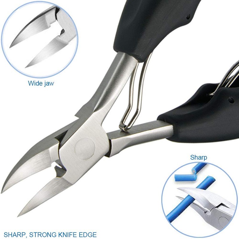 Premium Toenail Clippers Large Heavy Duty Toe nail Clippers for
