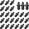 60 Pieces Drip Irrigation 1/4" Barbed Tubing End Plugs,Barbed Connectors