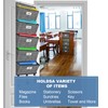 VERONLY Hanging Wall File Folder Organiser - Over Door Storage