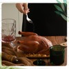 Reallnaive 2 Set Glass Salt Cellar with Lid and Spoon