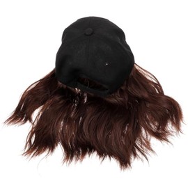 Beavorty Gorra De Béisbol Con Peluca Rizada Sintética Para Mujer Sombrero Con Extensión De Cabello Ondulado Ligero Para Uso Diario Y Fiestas Temáticas