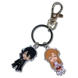 Great Eastern Entertainment Sword Art Online & Asuna Metal Keychain Silver