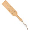 Framendino, 13 Inch Bamboo Paddle Lightweight Wooden with Airflow Holes