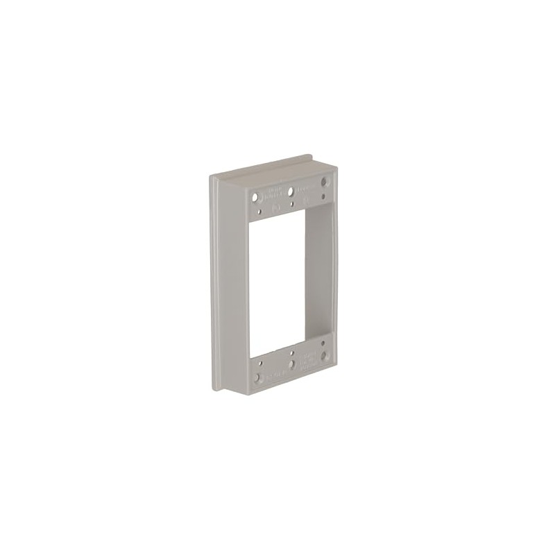 Hubbell-Raco 5406-0 Weatherproof Extension Box, 1 Gang, 18.3 Cu-in X
