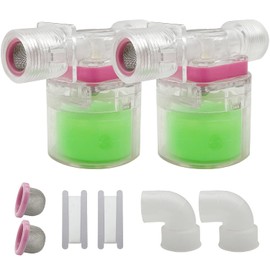 Transparency Water Float Valve, Water Level Control Water Tank Traditional Float Valve Upgrade (3/4“ Side)