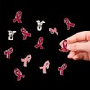 WANDIC Red Ribbon Pin, Pack of 50 Heart Disease Awareness