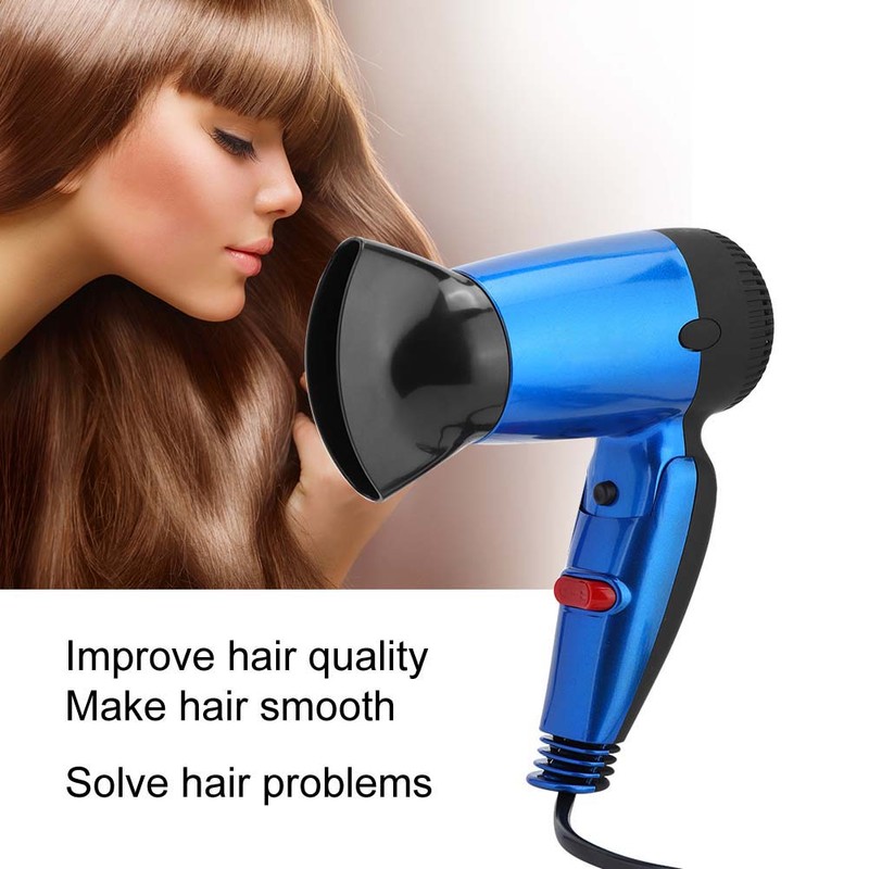 Mini Portable Foldable Hair Dryer Three Gear Quick Dry Household