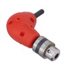90° Angle Adapter Round Shank 9.5mm Electric Drill Chuck Attachment