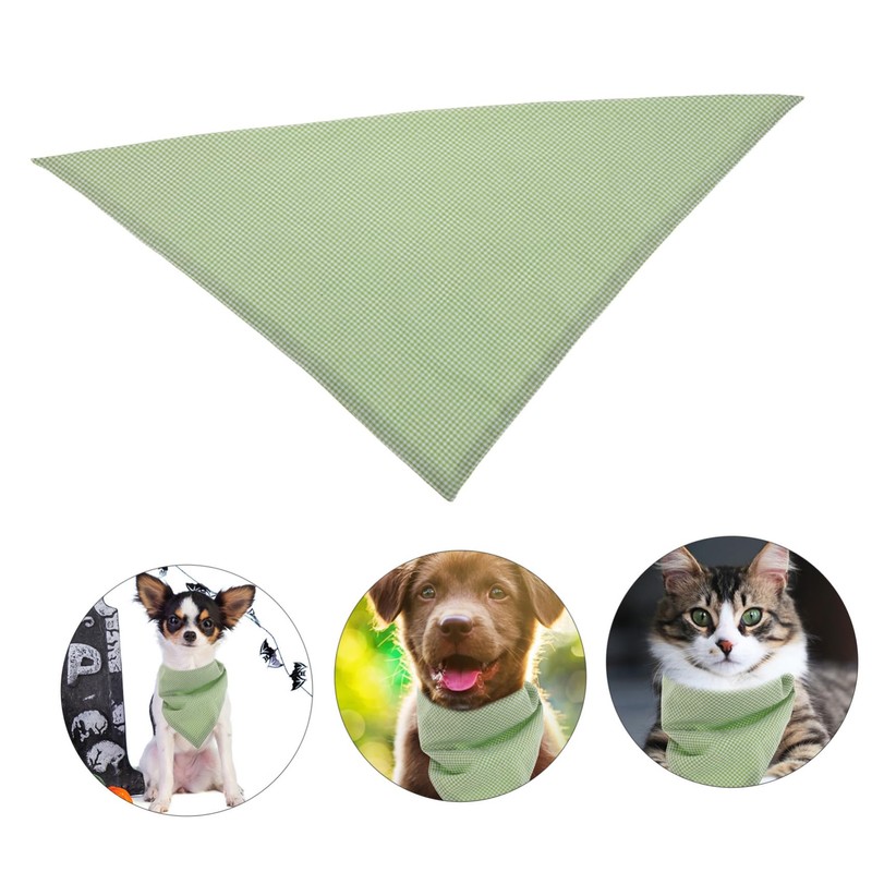 GANAZONO Dog Bandana Scarf Adjustable Triangle Bibs for Dogs and