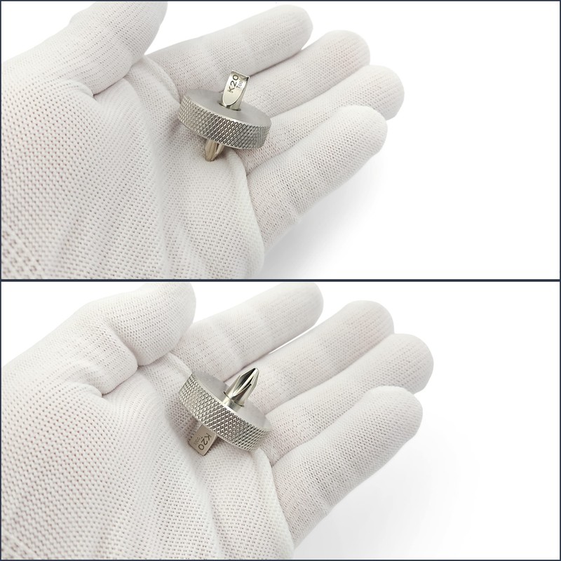 K20 TOOLS Short Stubby Screwdriver - Doubled Ended with Phillips