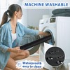 MAXTID Door Draft Stopper 36 Inch Black Adjustable Door Draft