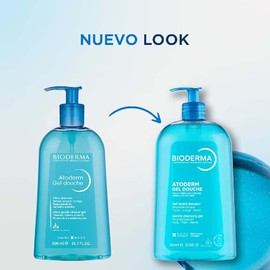 BIODERMA, Atoderm, Gel de Ducha Limpiador Suave sin Jabón, Skincare Piel Muy Seca con Tendencia Atópica, 500ML | Skincare, Piel Muy Seca con Tendencia