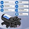 ECO-WORTHY 42-Series Upgrade Industrial Pressure Water Pump 12V DC 5.5GPM