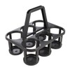 Bottle Carrier for up to 6 bottles, Sturdy Plastic (PP),
