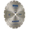 IRWIN Tools Steel Table / Miter Circular Saw Blade, 10-Inch,