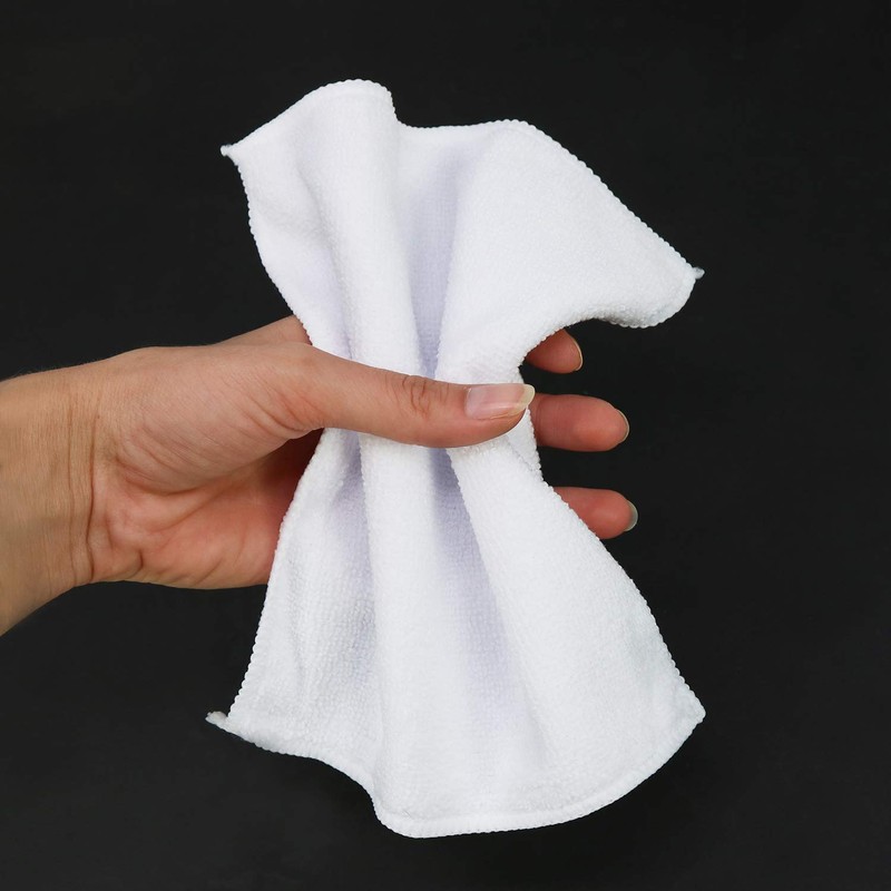 com-four® 9 x Microfibre Face Cleaning Cloths – GSM 250