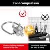 Nvguoes 2 Pcs HVAC Locking Cap Key, HVAC Tools |