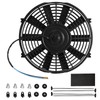Mupera Electric Radiator Cooling Fan - Universal Slim Fan Push