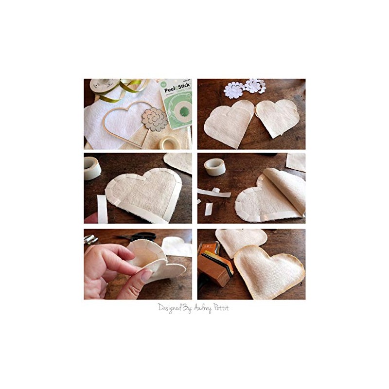 iCraft PeelnStick Badge, Patch and Applique Fabric Fuse Sheets, 5