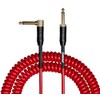 CASCHA Advanced Line Guitar Cable Curly, Red, 6 m