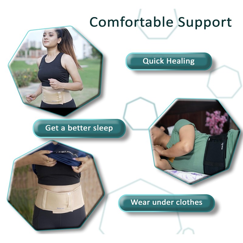 Wonder Care Umbilical Hernia Belt for Women And Men with