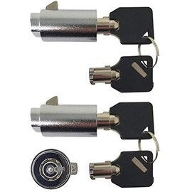 Admiral Locks Vending Machine Locks - Keyed Alike (Pack of 2)